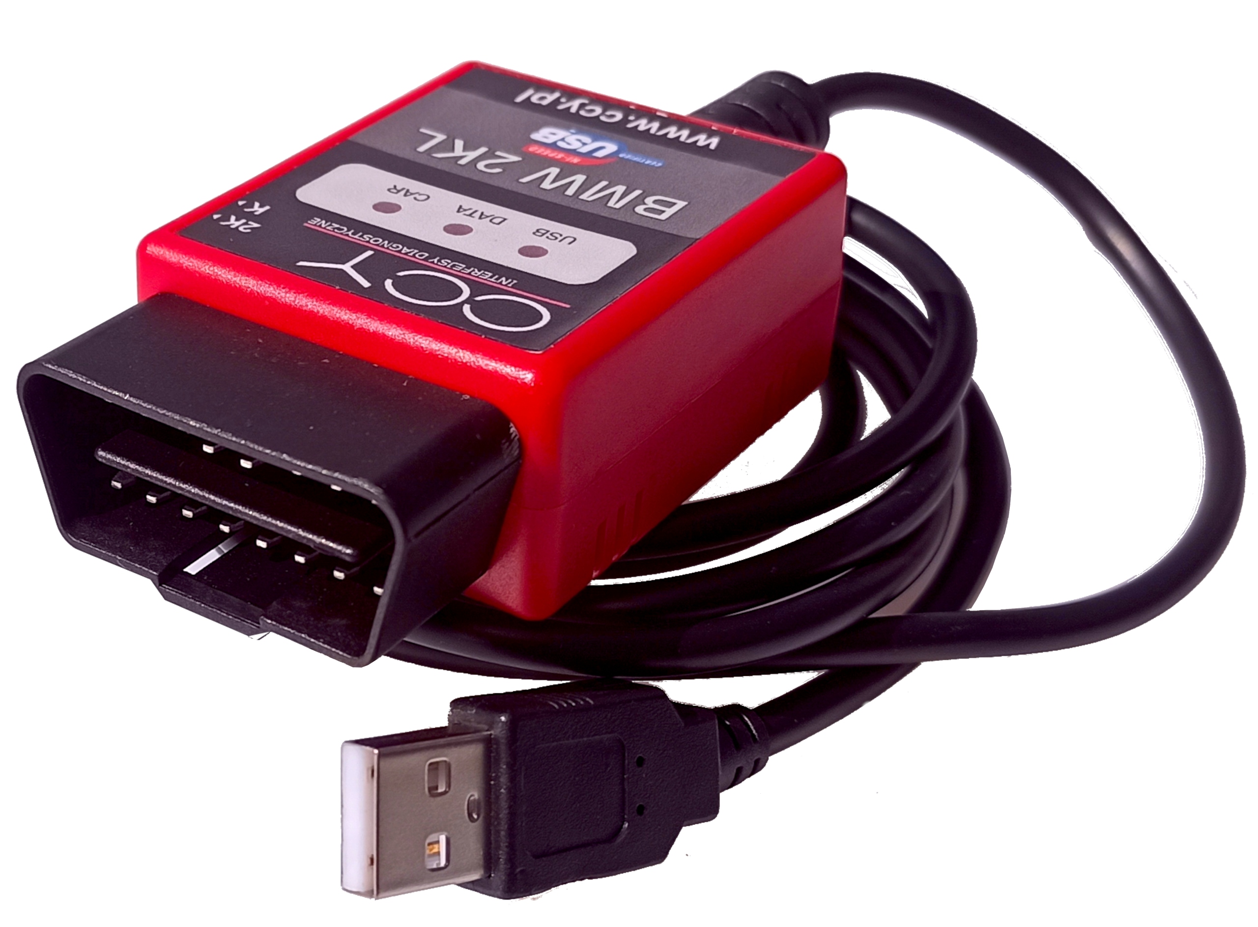 

Interfejs OBD2 Pasujący Do Bmw Inpa 2KL Usb