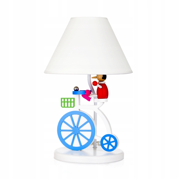 Lampa Retro Rowerek Lampka Nocna Na Biurko 1 x E27 color