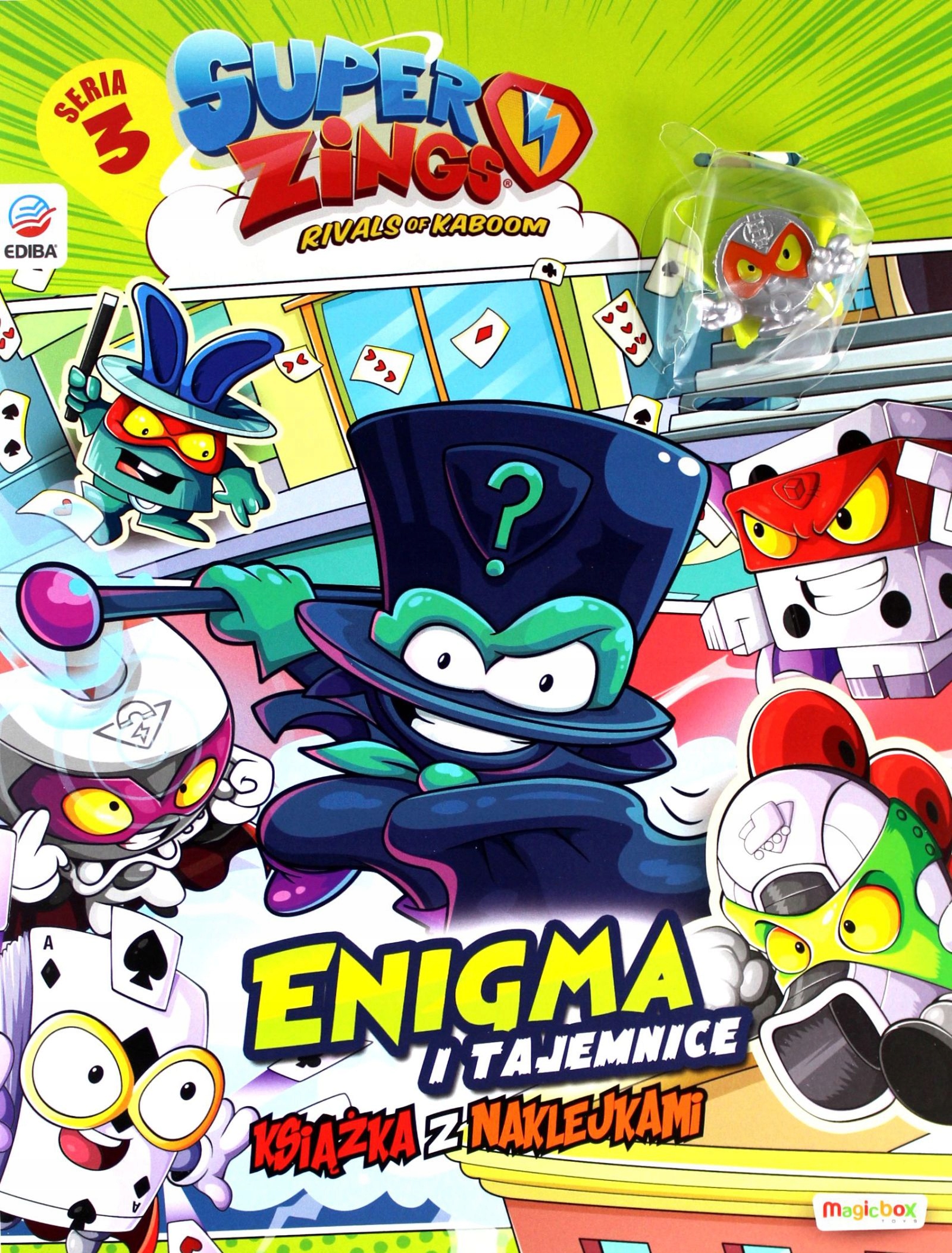 

Zings. Enigma I Tajemnice+figurka (książka)