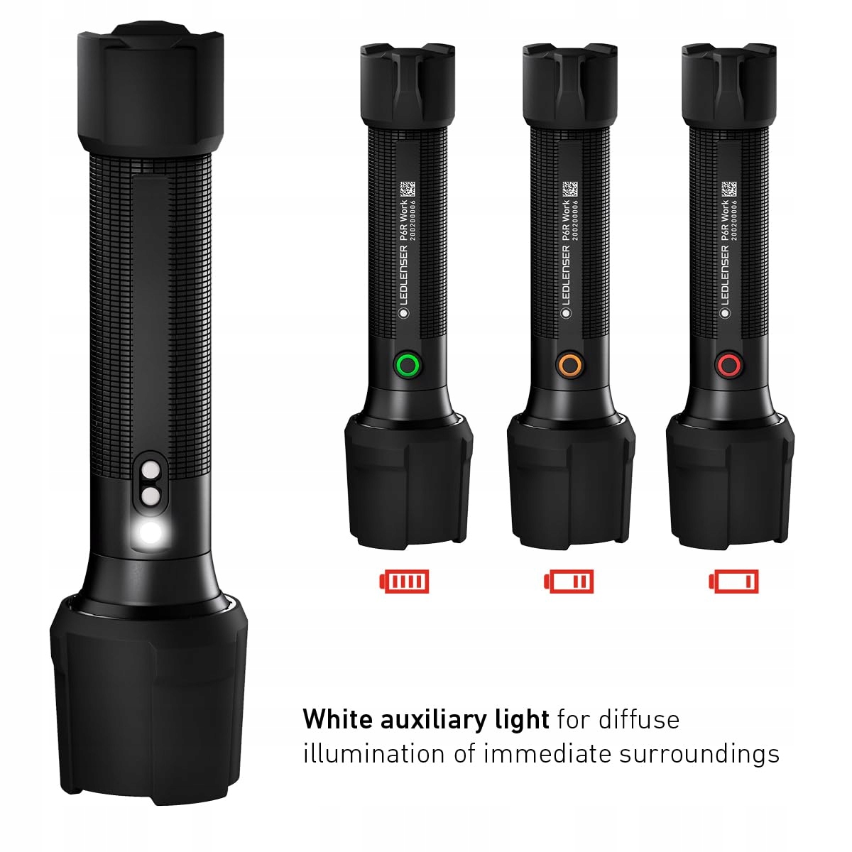 LEDLENSER P7R Work Latarka LED 900 Lumen IP68 USB Magnetyczna — miniatura 2