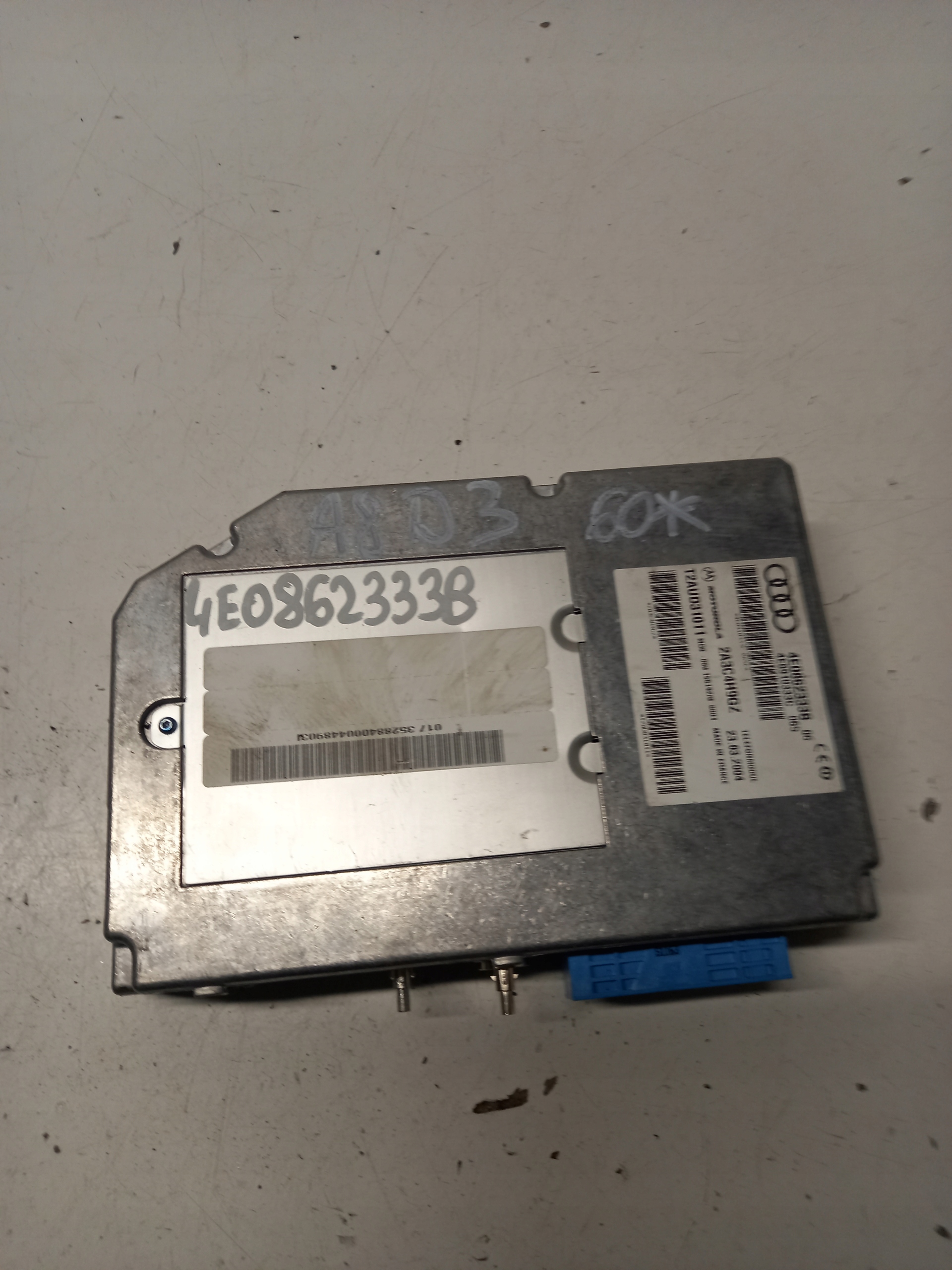 MODUŁ STEROWNIK AUDI A8 D3 4E0862333B