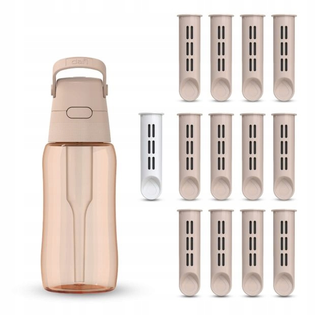 Filtrační láhev na vodu Dafi 0,5l Soft Cappuccino 13 uhlíkových filtrů