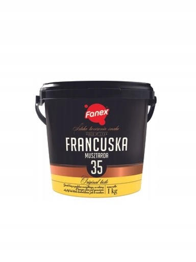 3x Hořčice Fanex 1 kg