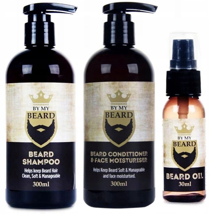 

Zestaw do brody By My Beard szampon odżywka olejek