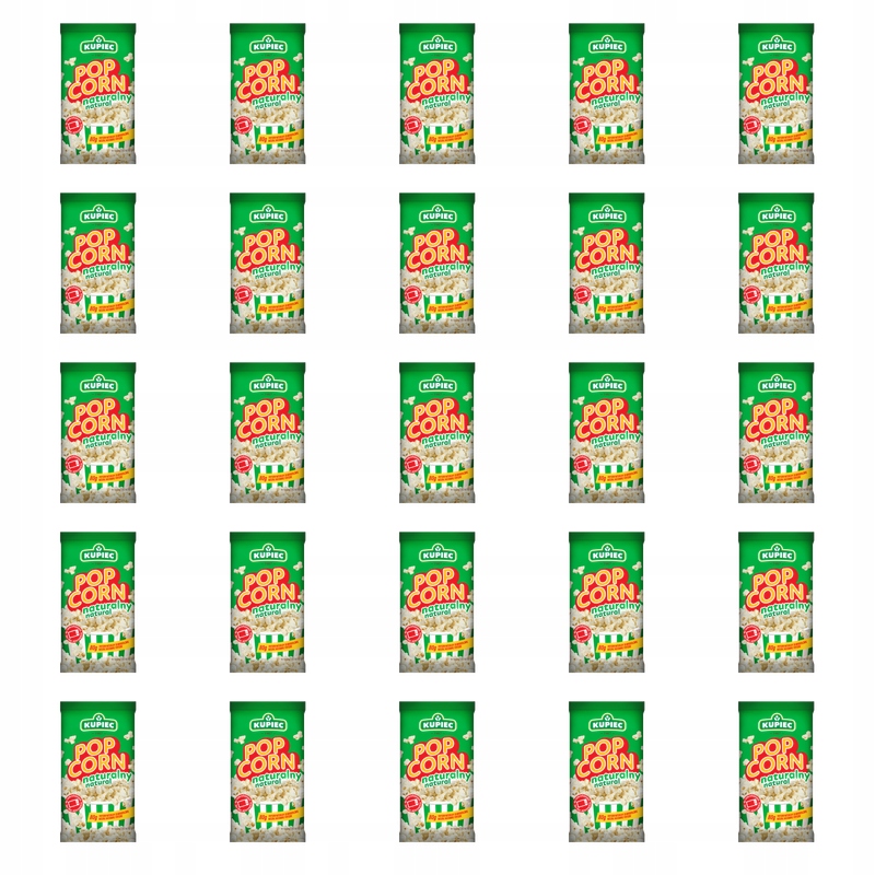 Kupiec Popcorn 80 g X25