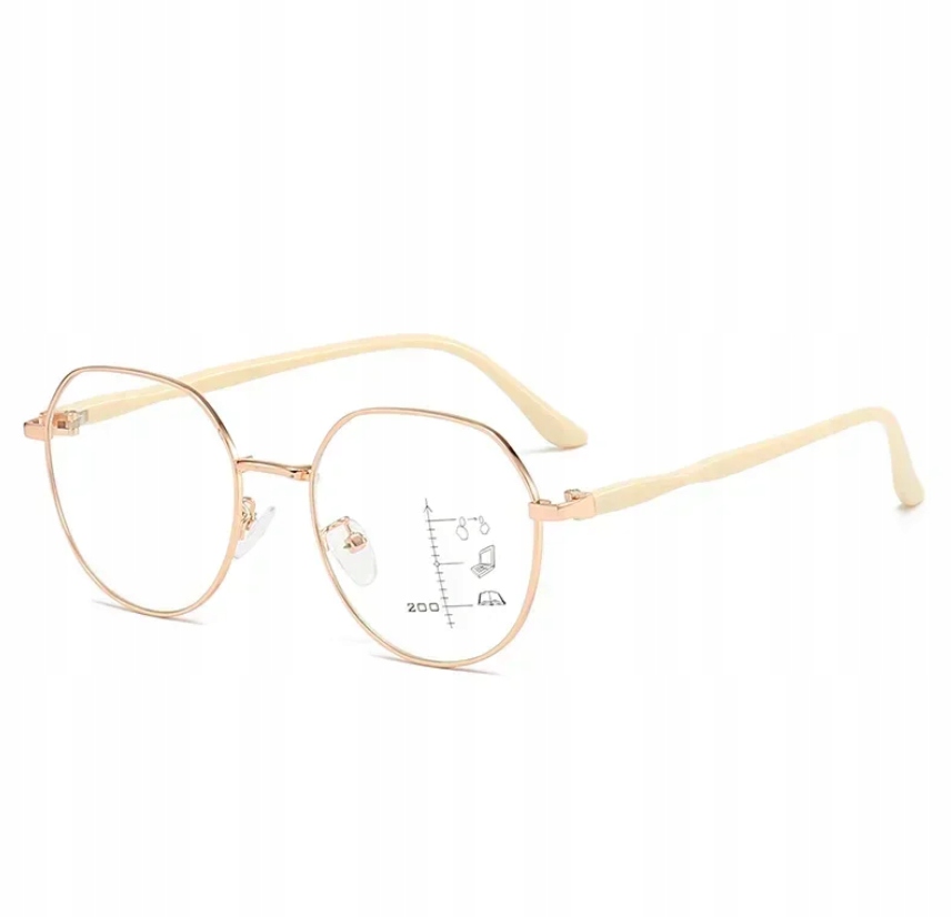 Modne Okulary Do Czytania Wieloogniskowe Plusy Z Etui+ 1,00 112100924