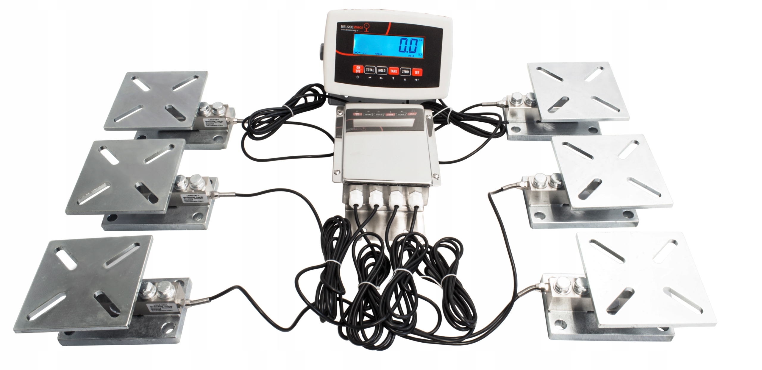 Pozinkovaná Váha pod nádrž Chladič mléka Míchačka 8T Bielskie Wagi