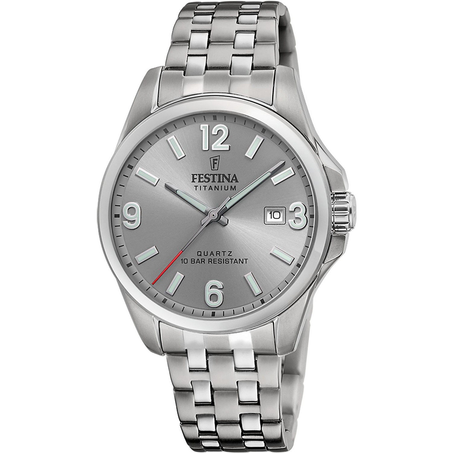 Pánské Hodinky Festina F20696-2 stříbrné