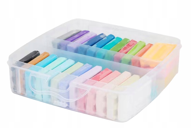 MODELINA TERMOUTWARDZALNA GLINA POLIMEROWA W PUDEŁKU 26 x 20g WIELOKOLOROWA Rodzaj modelina