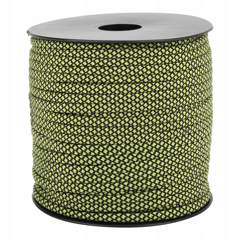 Linka Paracord 4mm 50m Mocna Lina do Namiotu, Plandeki, Wspinaczki
