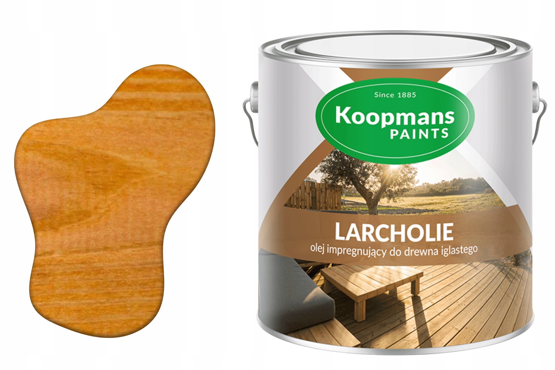 Koopmans Larcholie olej na terasu Dub Kráľovský 104 5L
