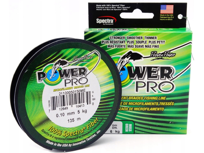 

Plecionka Shimano Power Pro 0.10 mm 135m Zielony