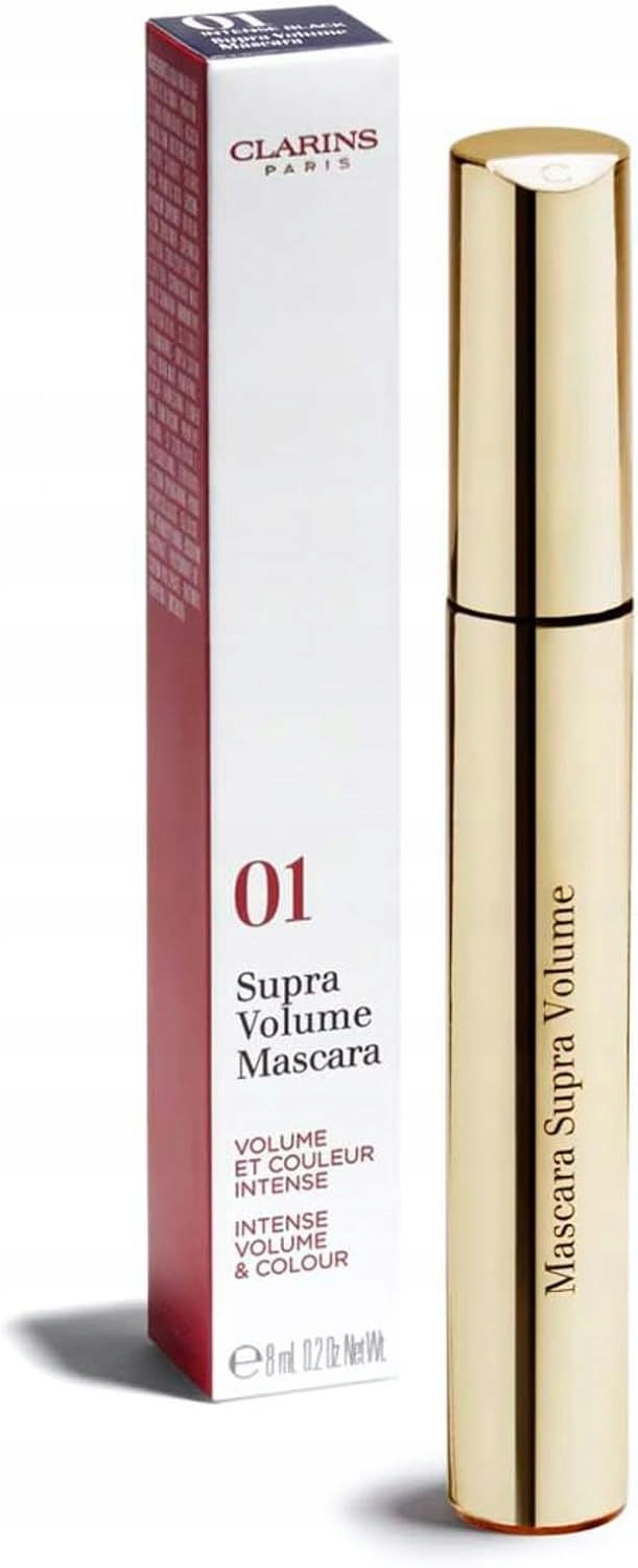Clarins Supra Volume Mascara 01 Intense Black 8 ML