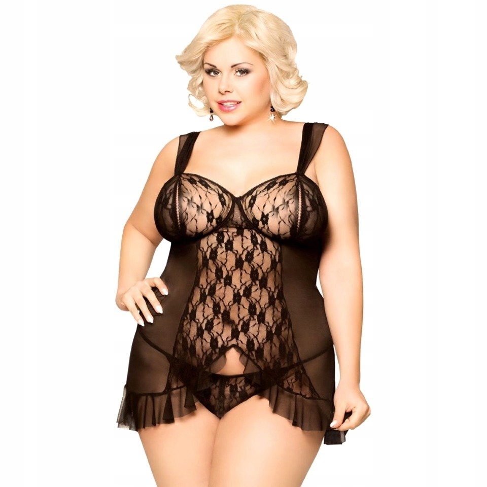 Černé Tričko Bianca Soft Line 1818 XXXL
