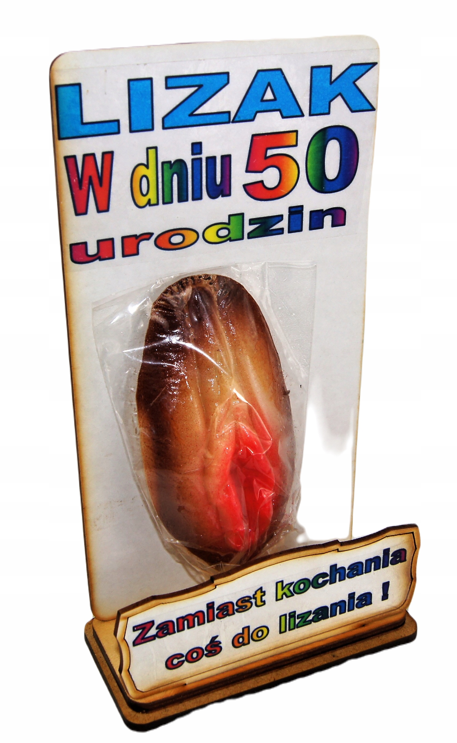 

Śmieszny Lizak 50 Urodziny dla Pana