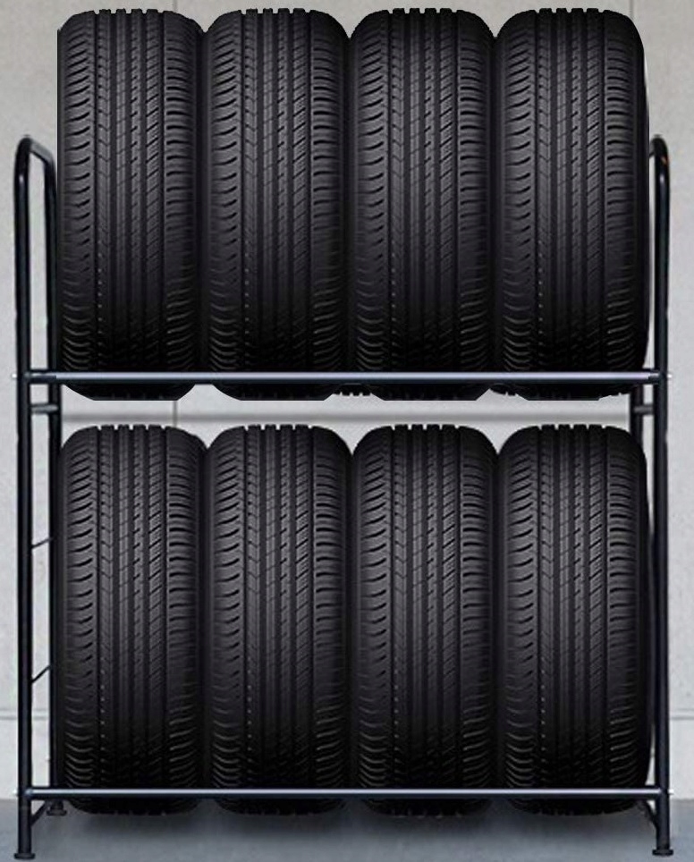 POLSKI STOJAK NA OPONY I KOLA MAX 8 SZTUK GRATISY Producent code STOJAK WIESZAK NA OPONY I KOLA