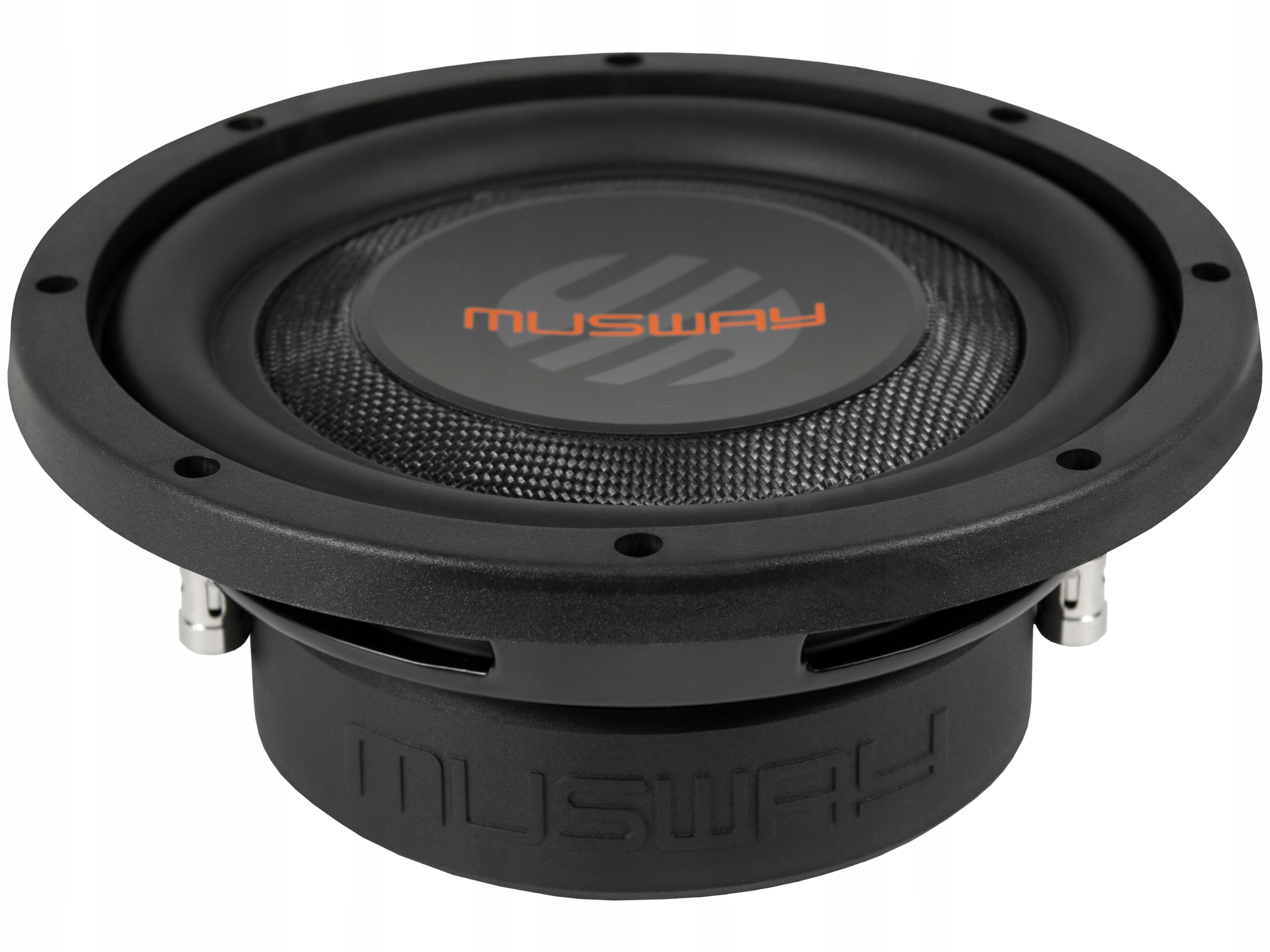 Musway MWS822 Automobilový Subwoofer 20 cm 8 palců 250 W Rms Slim Flat