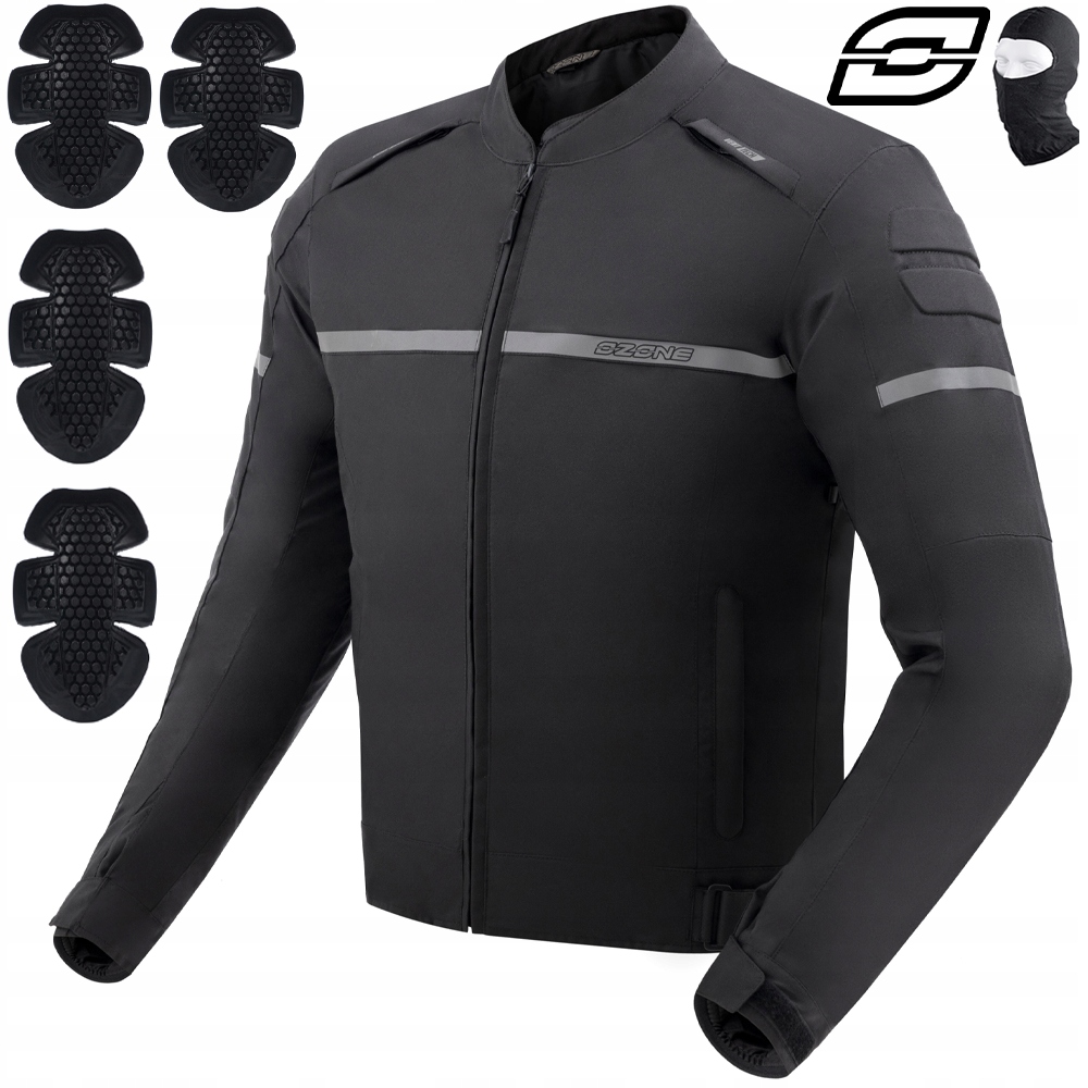 Motocyklová Bunda Ozone Rider Textilná Pánska Vodotesná Darčeky