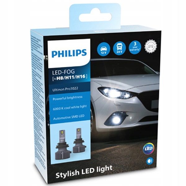 Philips H8/H11/H16 20 W 11366U3022X2 2szt