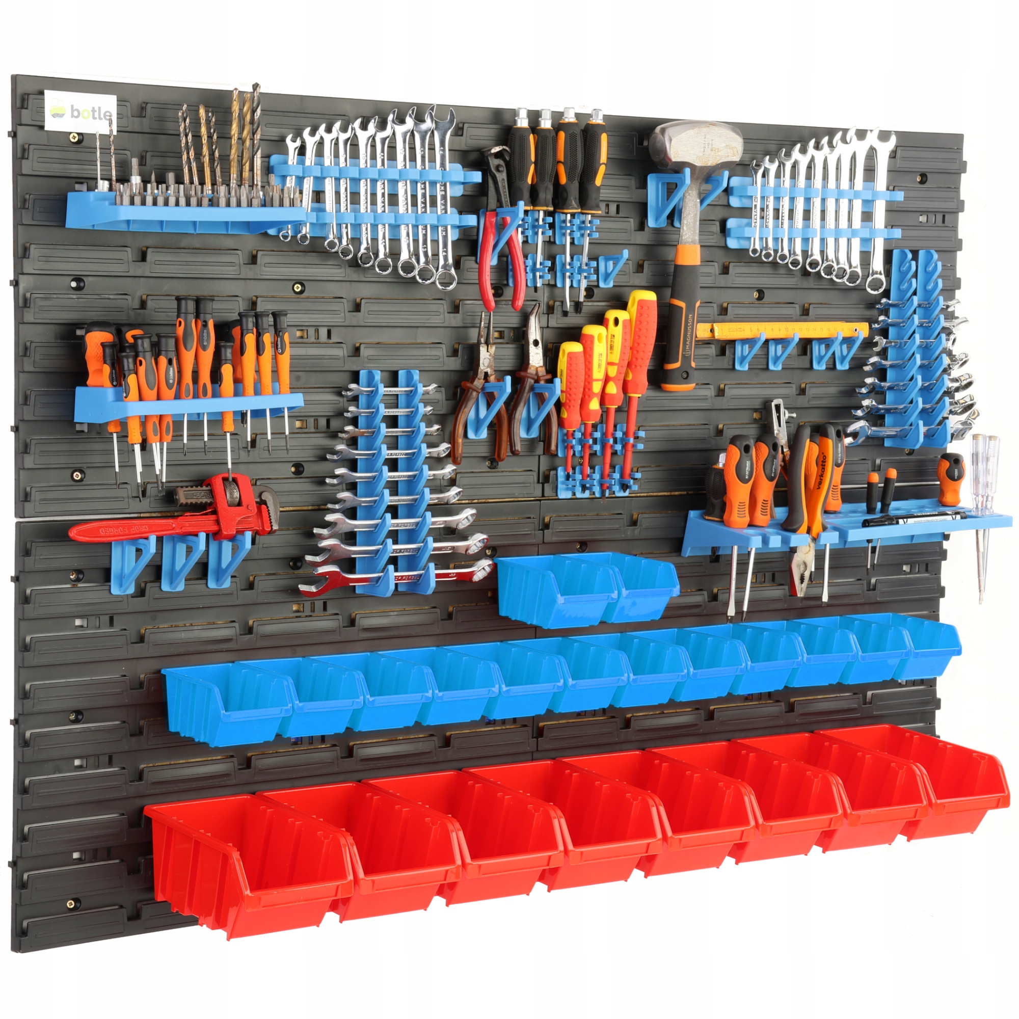 Dílenská Stěna Tabule Na Nářadí 115X78 CM 22 Záchodů Garáž Regál