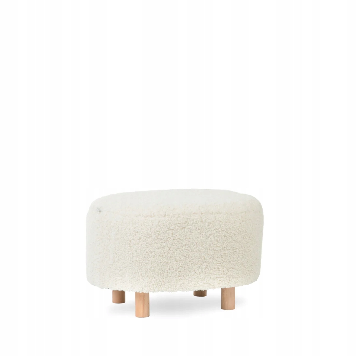 

Pufa Alda Boogie w tkaninie Teddy Bouclé