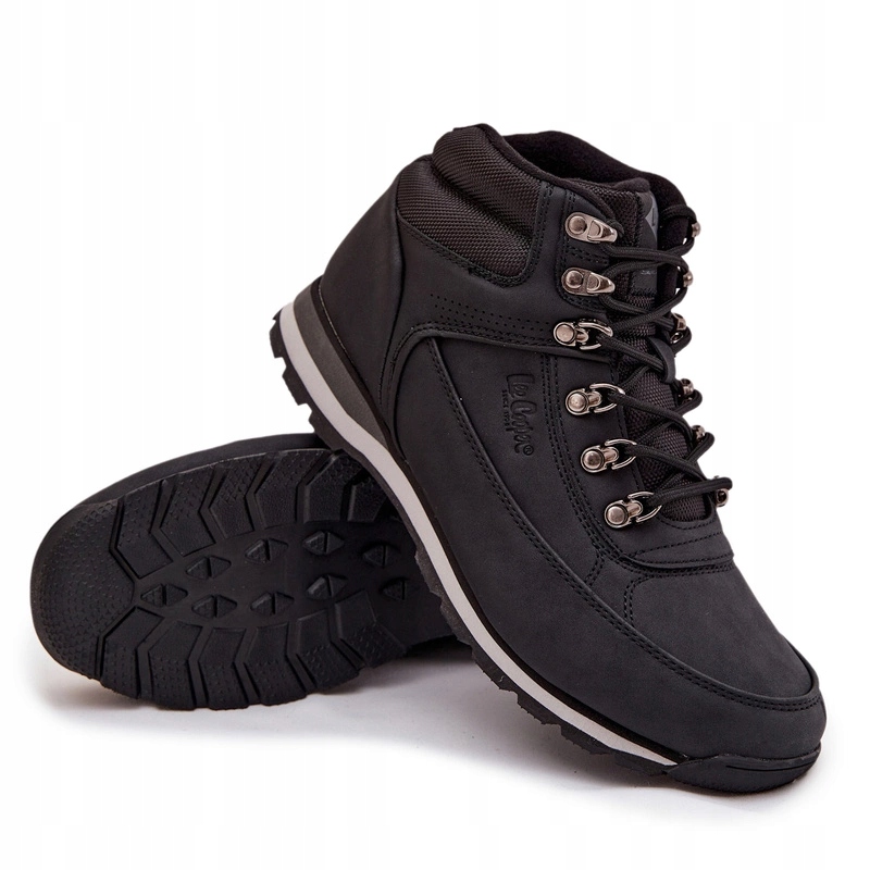 Pánské Zateplené Trekové Boty Lee Cooper LCJ-25-03-3844 M Černé 46