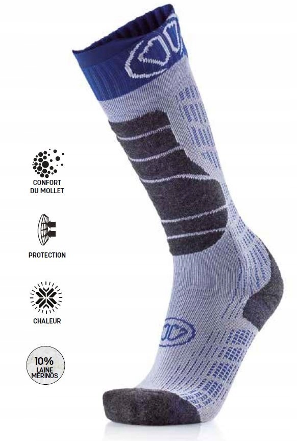 SKARPETY NARCIARSKIE SIDAS SKI COMFORT PLUS COMPLUS 42-44