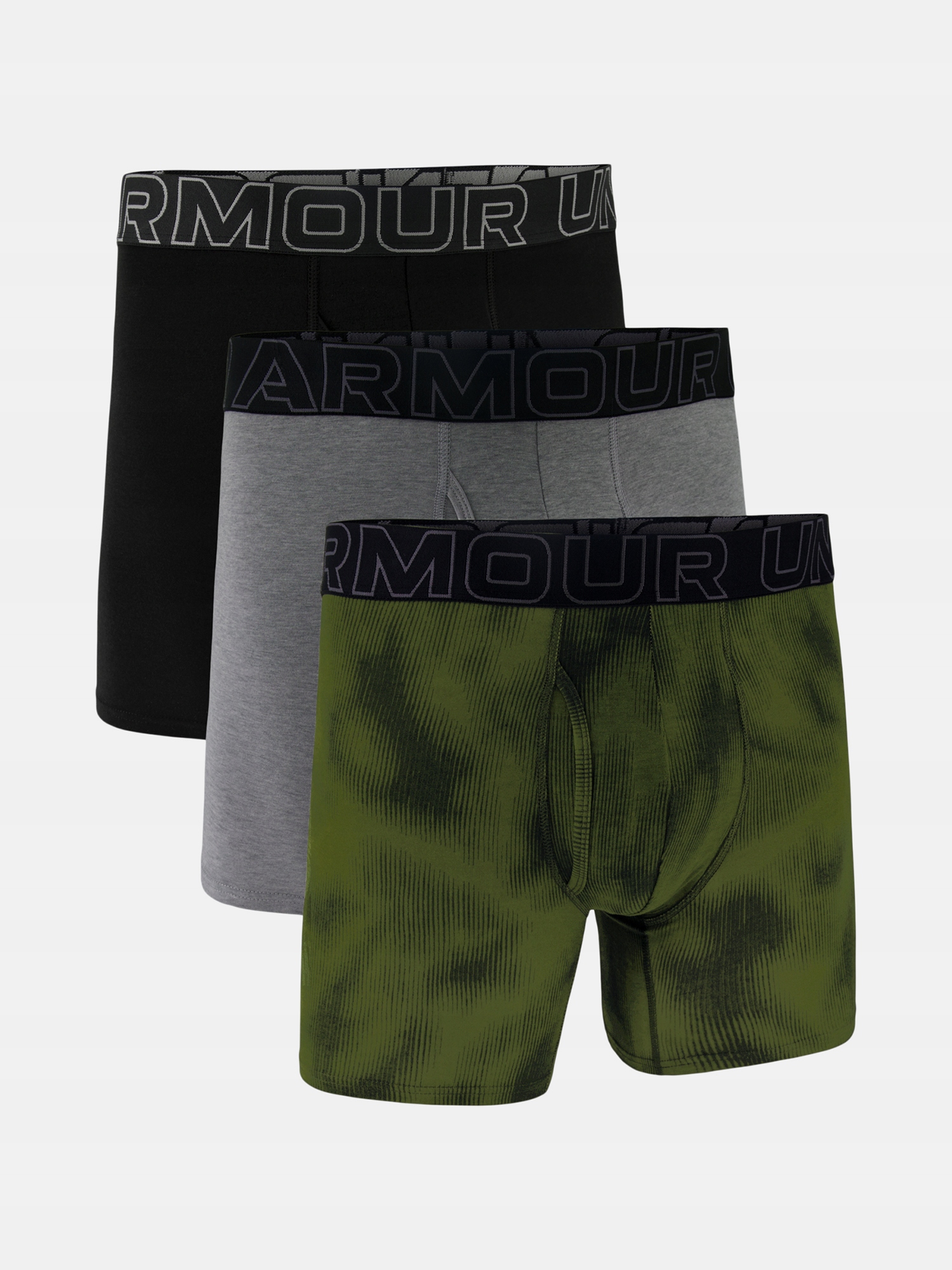 Under Armour Pánské boxerky M Ua Perf Cotton Nov 6in 3pk