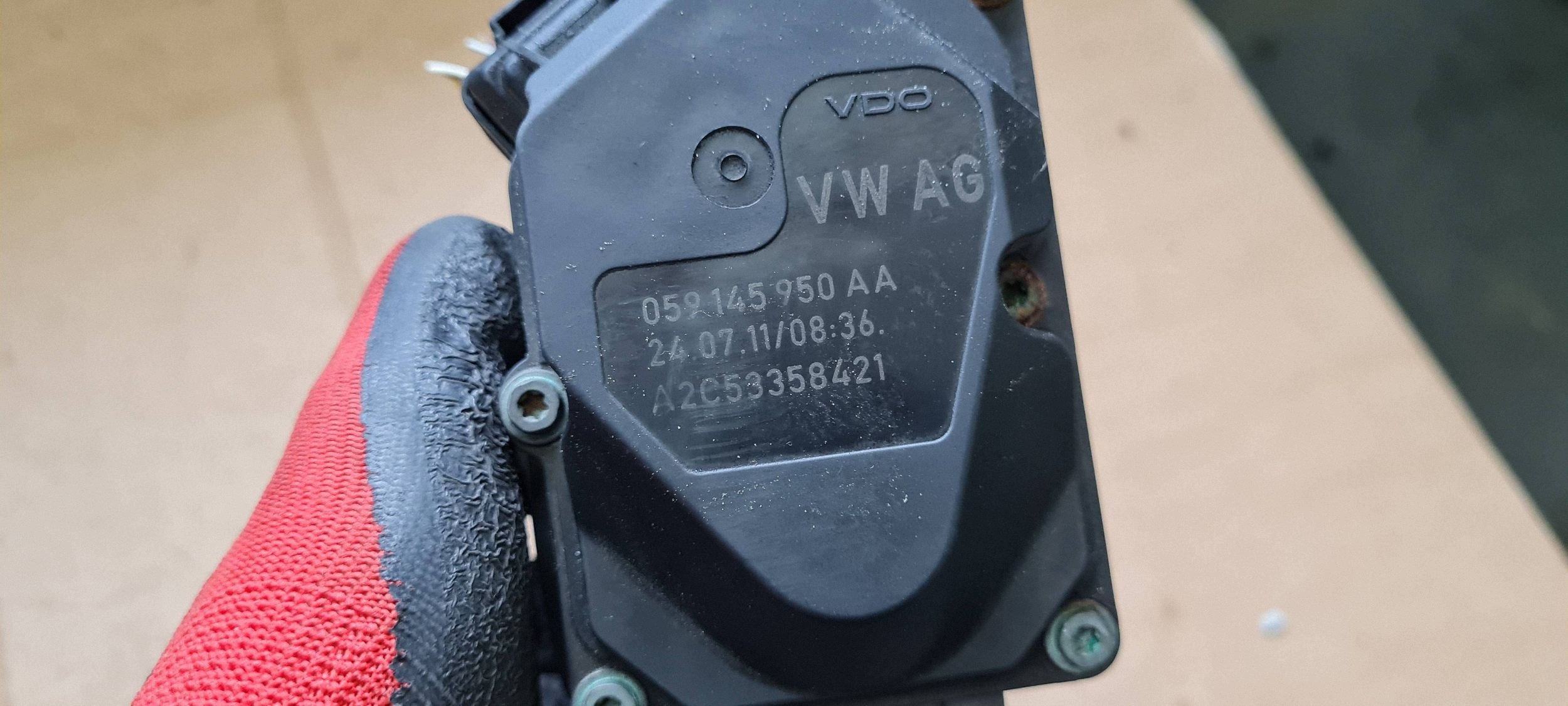 A7 4G Valvola a farfalla Motore 3.0 TDI 059145950AA A7 4G Q7 A4 B8 A5
