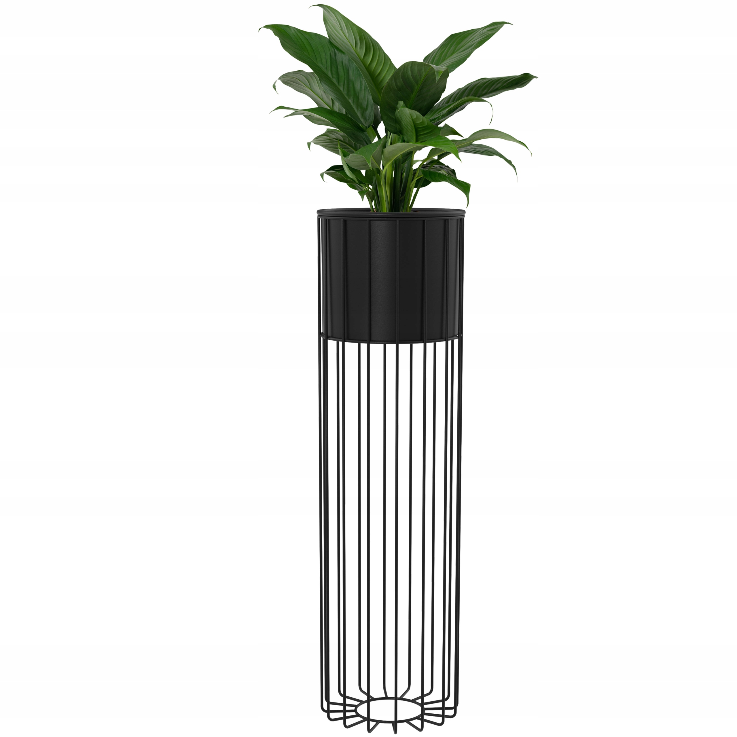 

Kwietnik metalowy stojący New Design Loft 71cm