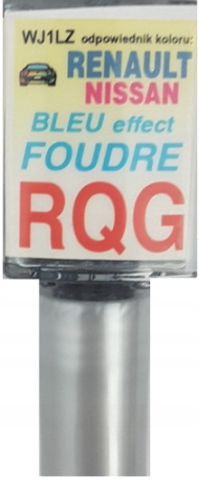 Nissan Rqg Bleu Foudre Lakier Samochodowy Zaprawka Do Rys 10 ML Arasystem