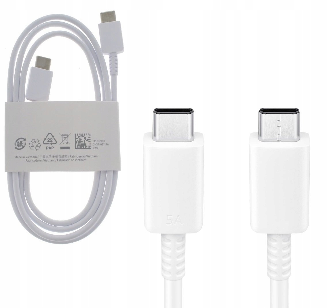 

Kabel Samsung Usb C 5A EP-DN980 S21 S22 Flip Fold