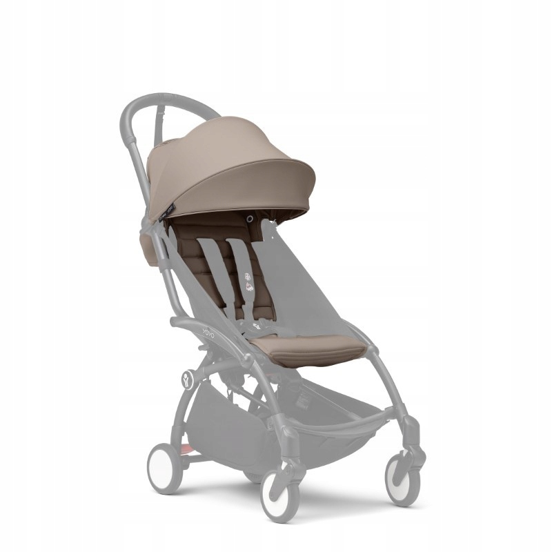 Stokke Zestaw kolorystyczny do spacerówki Yoyo 6+ taupe
