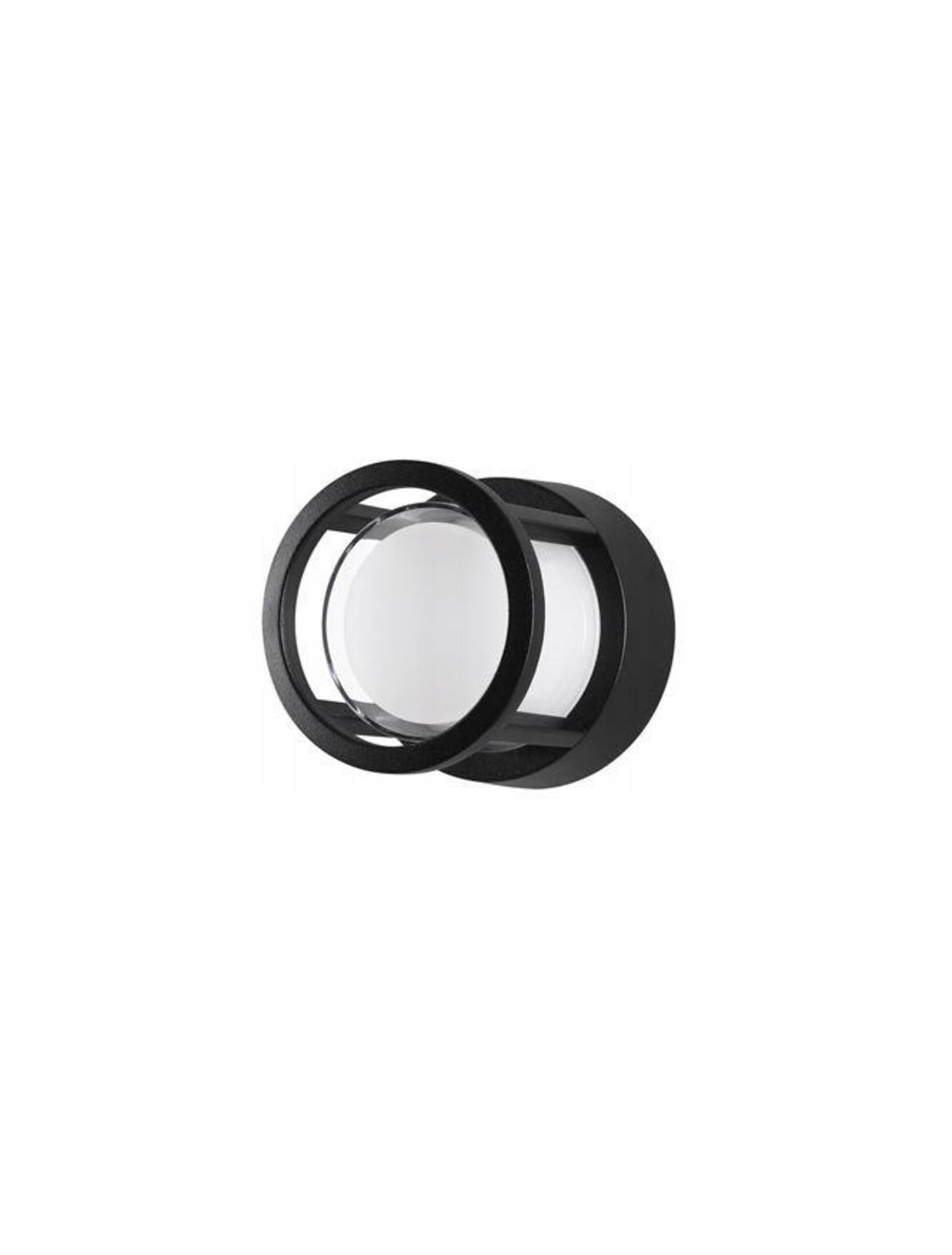 Venkovní nástěnné Led svítidlo Nova Luce Agosto 6W 3000K IP54 černé