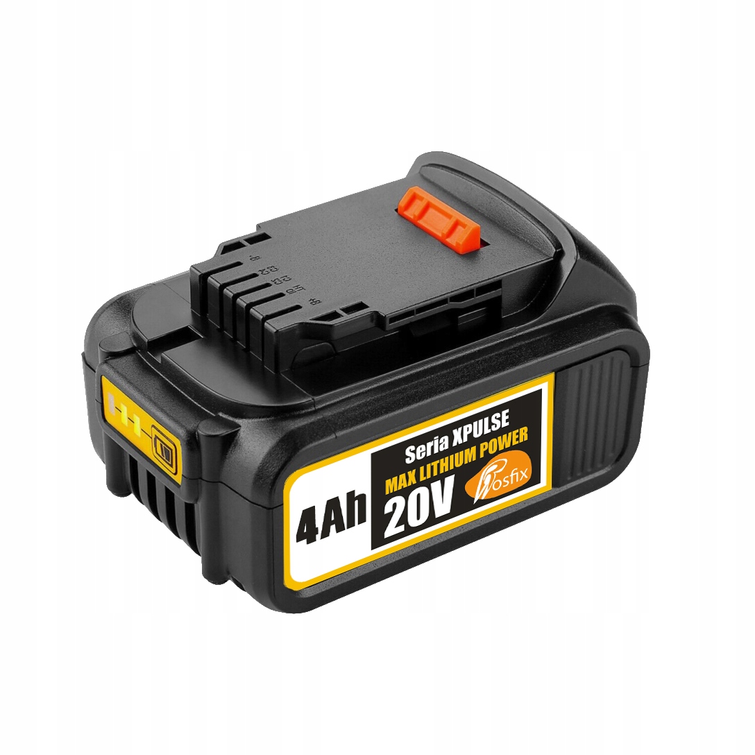 Akumulátor Baterie 20V 4AH Náhrada Pro Dewalt Xr 18V Max Lithium Power Led