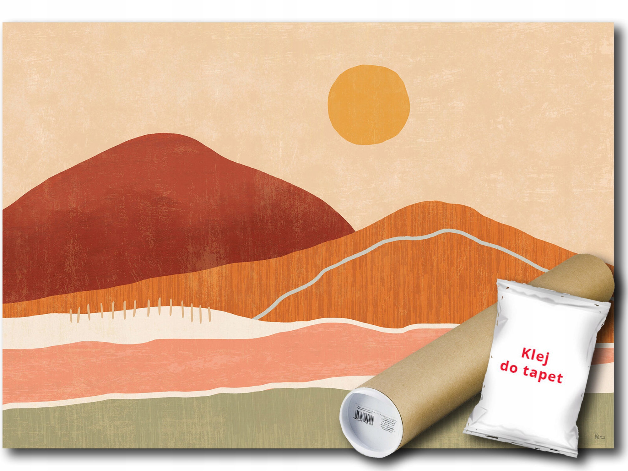 Fototapeta Flizelina Slnko Hory Krajina 416x290