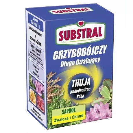 Saprol Środek Grzybobójczy do Thuj Tui Róż Rododendronów 100ml Substral Kod producenta 1636101