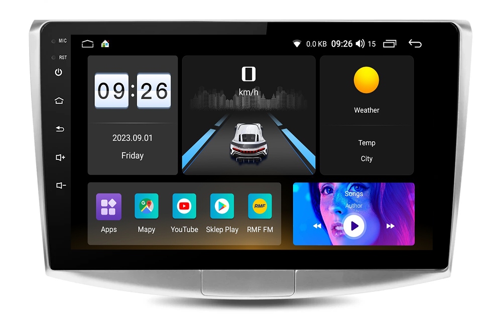 NAJNOVŠÍ ANDROID VW PASSAT B6 B7 CARPLAY RÁDIO NAVIGÁCIA