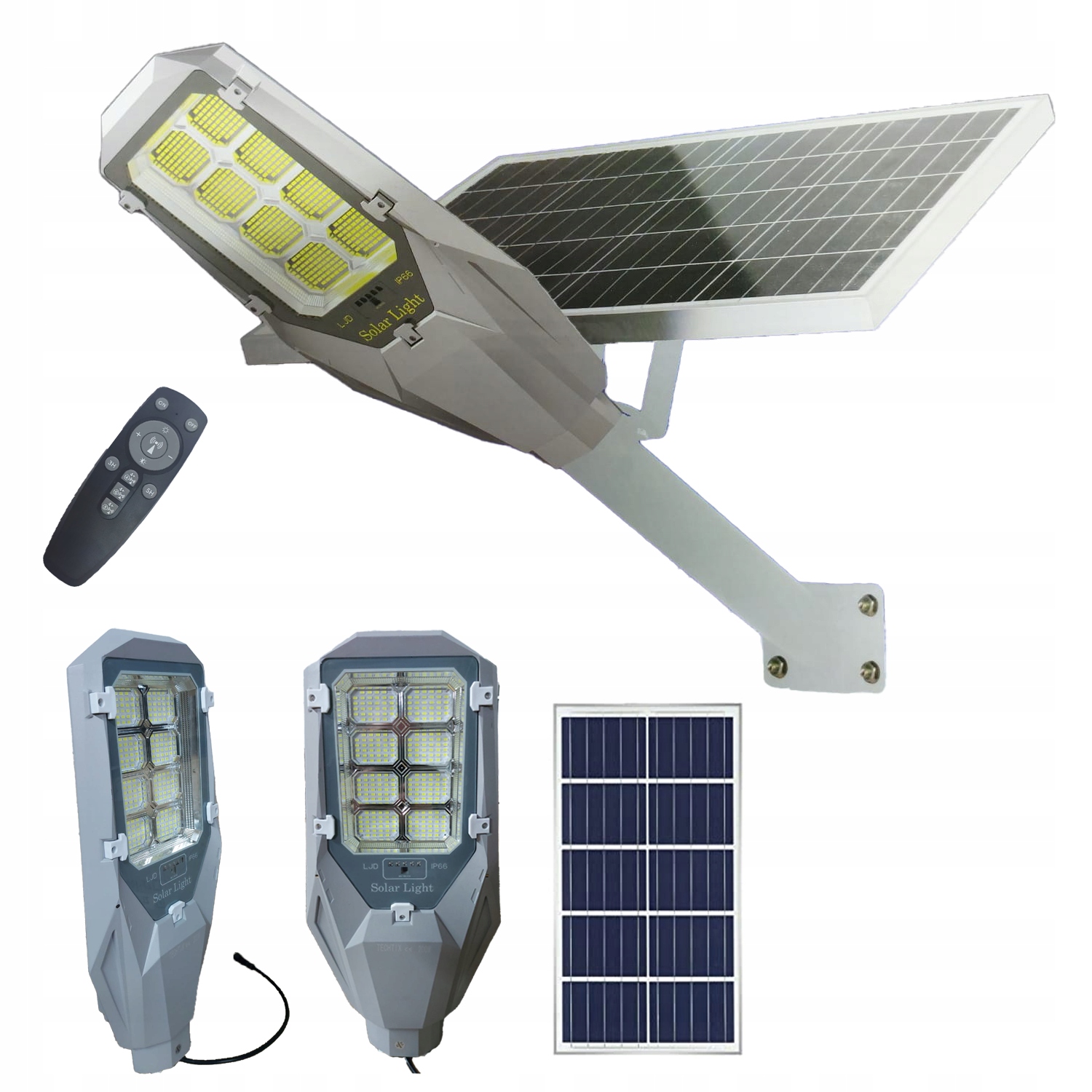 LAMPA SOLARNA LED LATARNIA ULICZNA *WERSJA PREMIUM