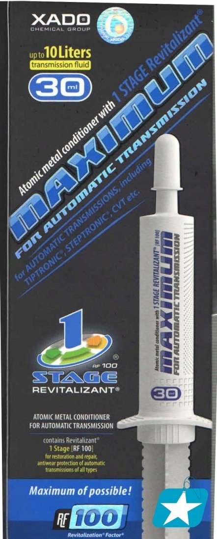 XADO 1 STAGE MAXIMUM AUTOMATIC TRANSMISION