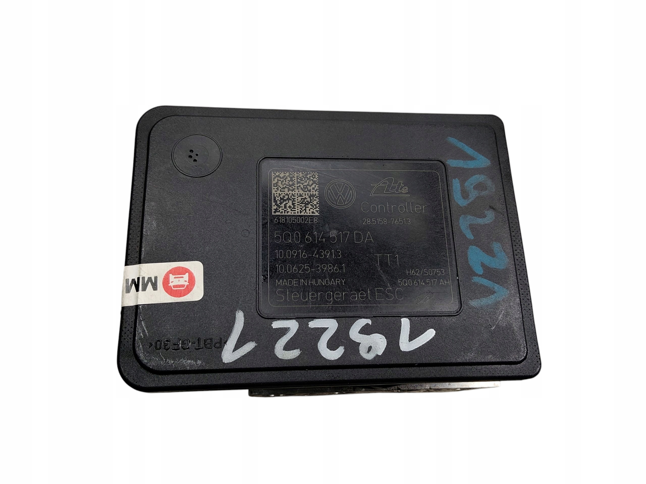pump ABS control unit VOLKSWAGEN PASSAT B8 5Q0614517DA 5Q0614517AH