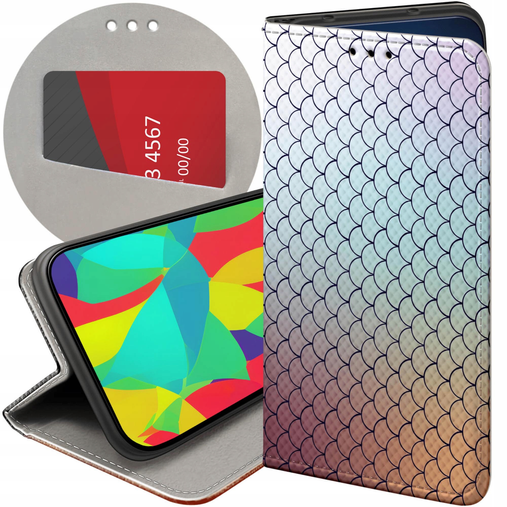Etui Z Klapką Do Xiaomi Redmi Note 9T Ombre Gradient Futerał