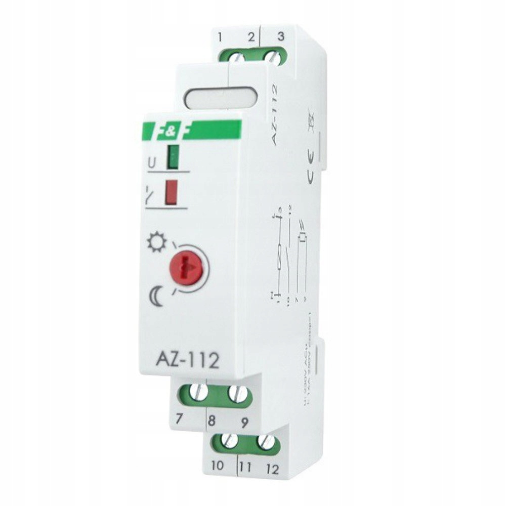 Soumrakový automat AZ-112 Plus s vnější hermetickou sondou F&f 1108