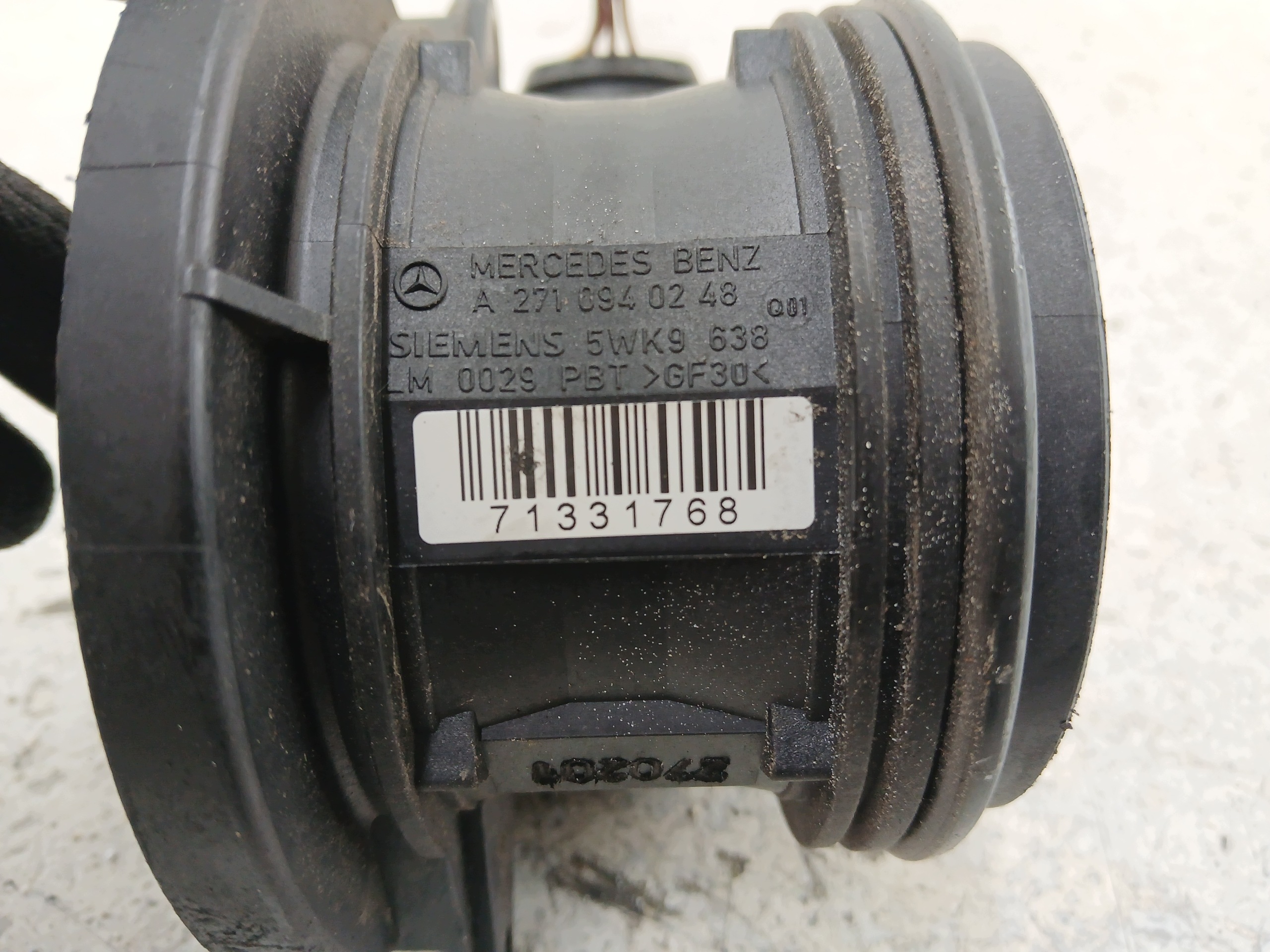 MERCEDES W204 W203 1.8 K flow meter A2710940248