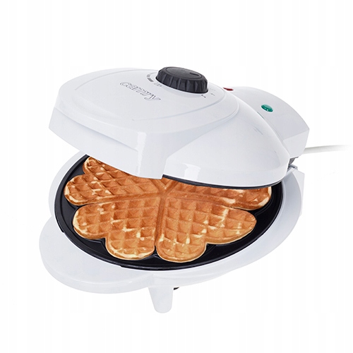 Gofrownica 1000 W CR 3022 - Chrupiące Gofry w Kształcie Serc
