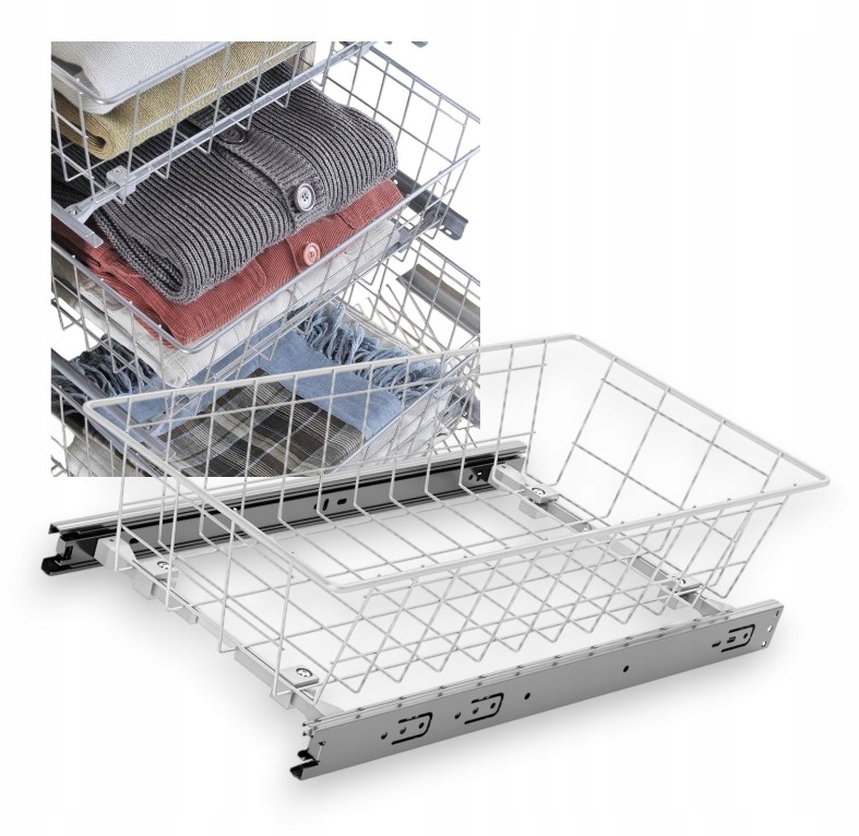 Šuplík MD Prestige W-40 H-20 Kuličková Samdomyk bílá