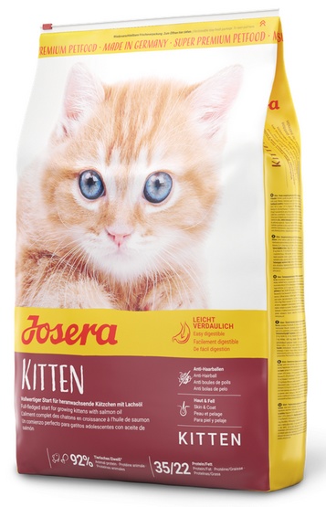 Zdravé krmivo pro koťata a březí a kojící kočky Josera 10 kg