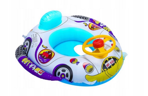 

Koło Do Pływania Dmuchane Auto Autko Kierownica