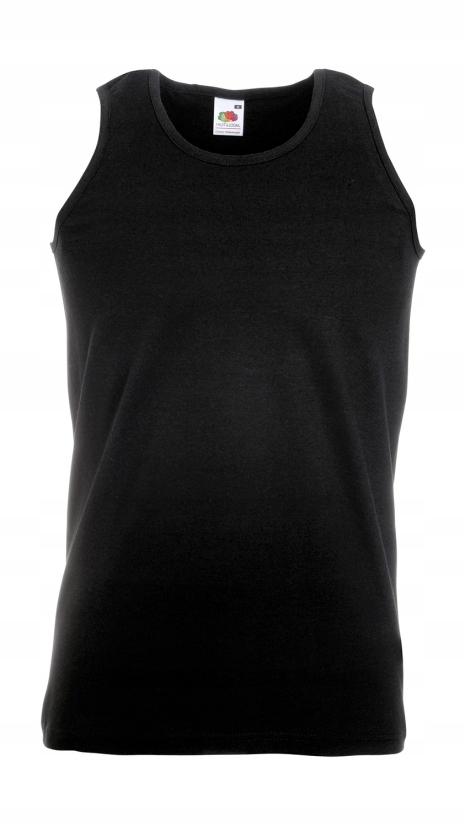 

Bezrękawnik męski Fruit of the Loom Black XXL
