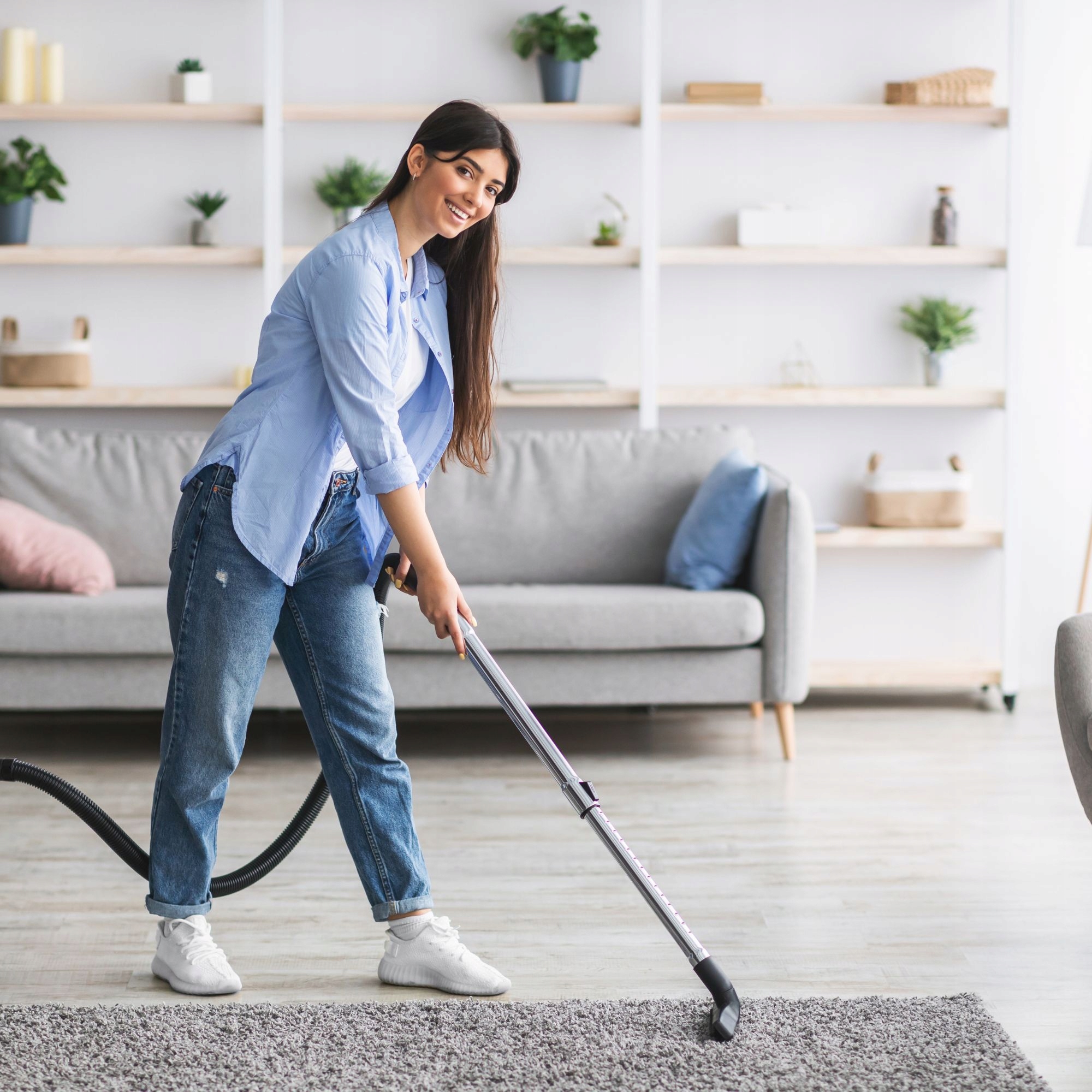 Dywanik/wycieraczka 60x100 SZARY Długość 100 cm